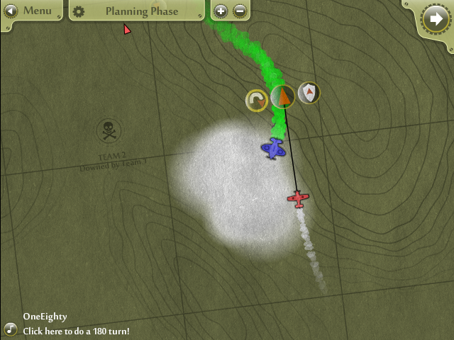 SteamBirds (Browser) screenshot: The opium trail. Inflicts damage