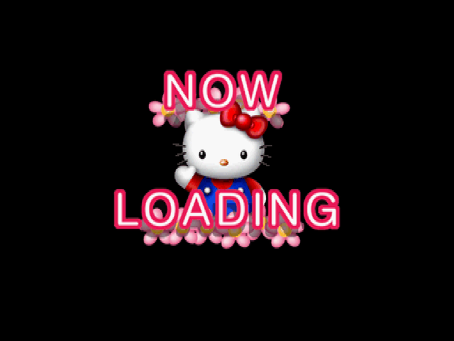 Hello Kitty's Cube Frenzy (PlayStation) screenshot: Loading screen