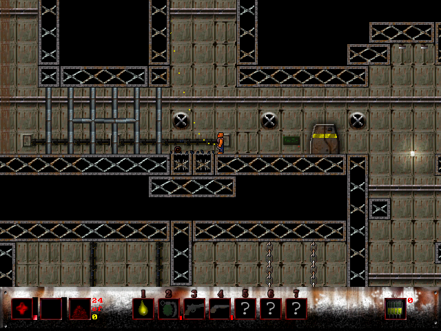 Atomic Butcher (Windows) screenshot: Ventilation shaft