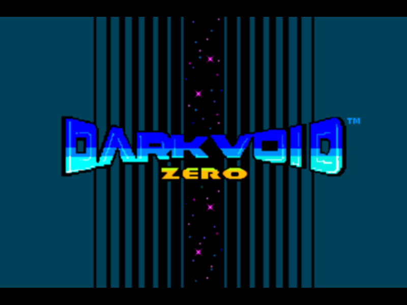 Dark Void Zero (Windows) screenshot: Title screen