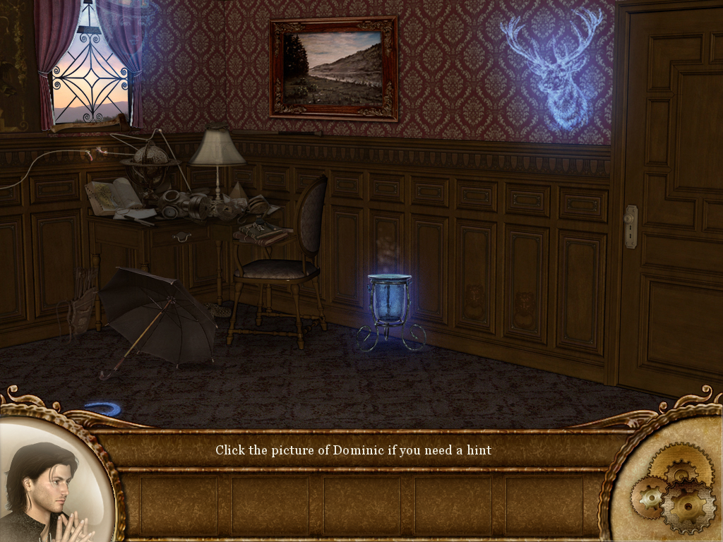 Dominic Crane's Dreamscape Mystery (Windows) screenshot: Game start