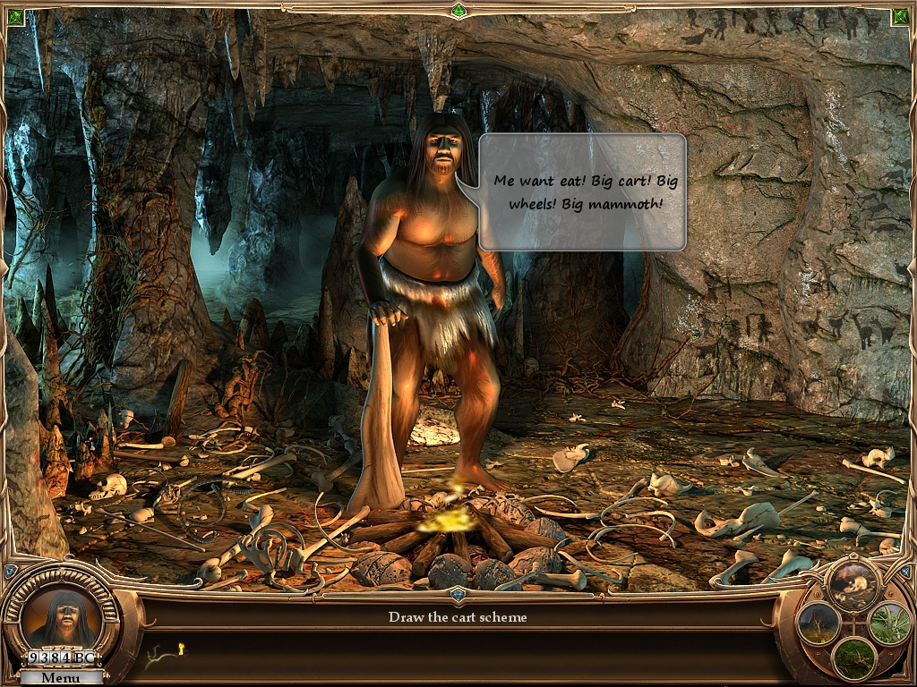 Eternity (Windows) screenshot: Caveman