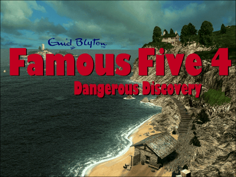 The Famous Five: Dangerous Discovery (Windows) screenshot: Title screen