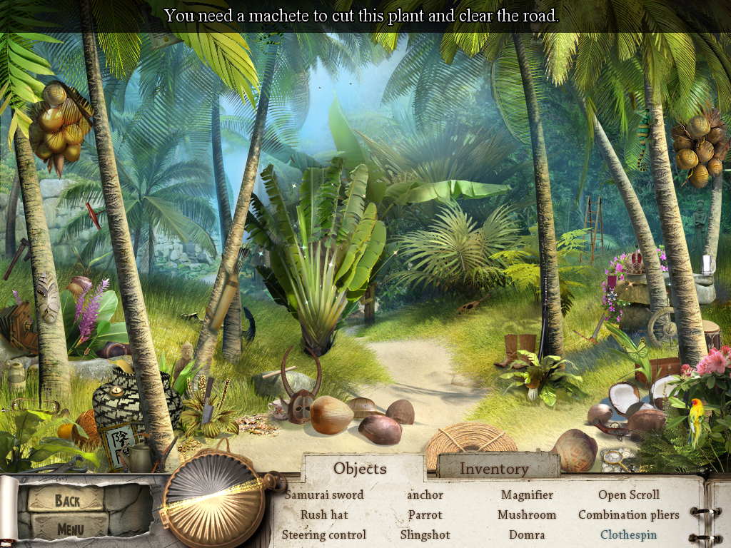 Lost Lagoon: The Trail of Destiny (Windows) screenshot: Jungle