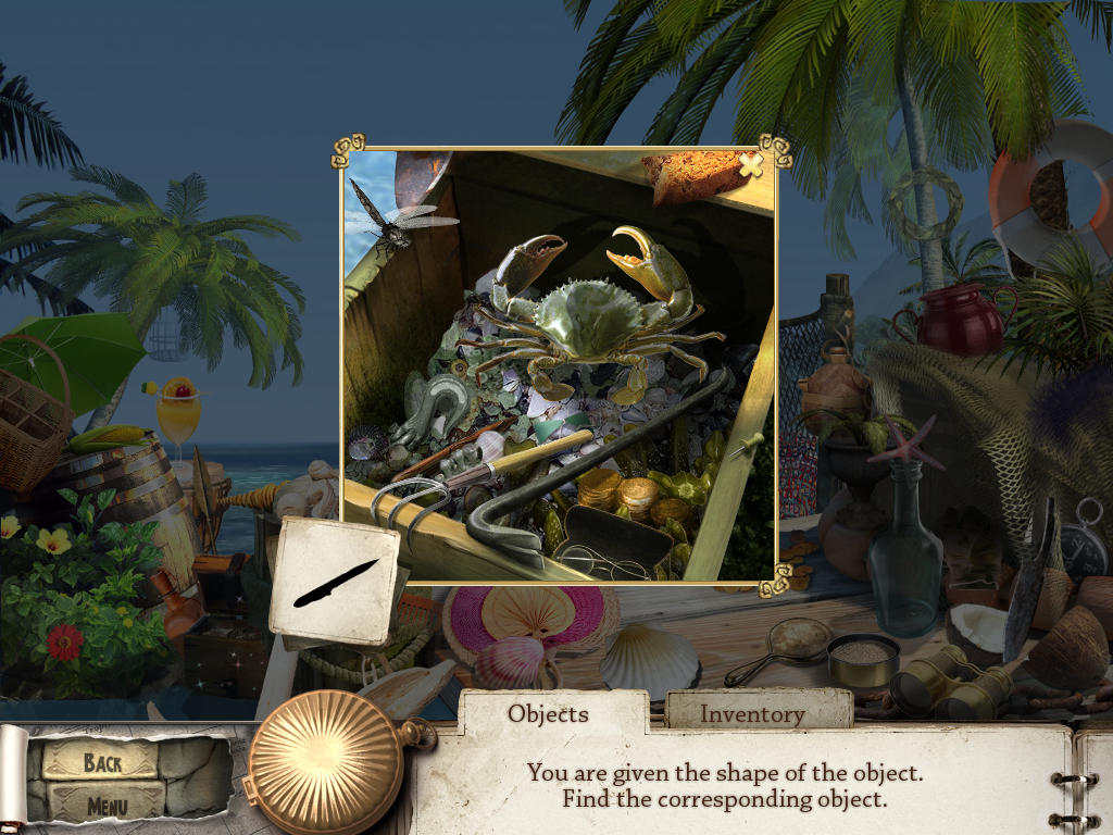 Lost Lagoon: The Trail of Destiny (Windows) screenshot: Crate