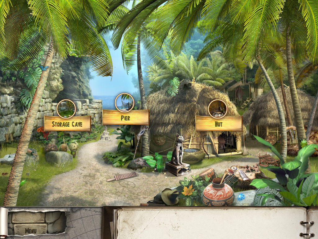 Lost Lagoon: The Trail of Destiny (Windows) screenshot: Jungle locations