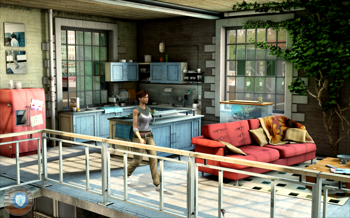 15 Days (Windows) screenshot: Loft's kitchen