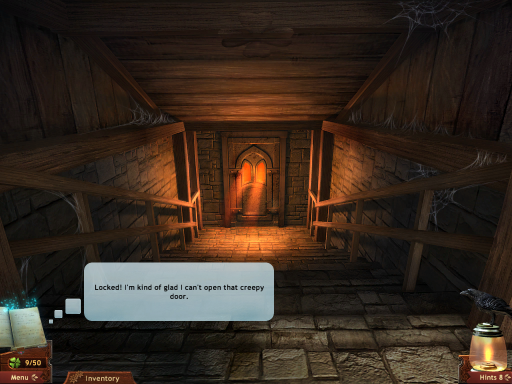 Midnight Mysteries: Salem Witch Trials (Windows) screenshot: Creepy basement