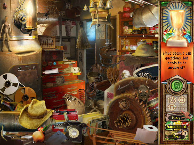 Screenshot of Time Riddles The Mansion (Windows, 2010) MobyGames