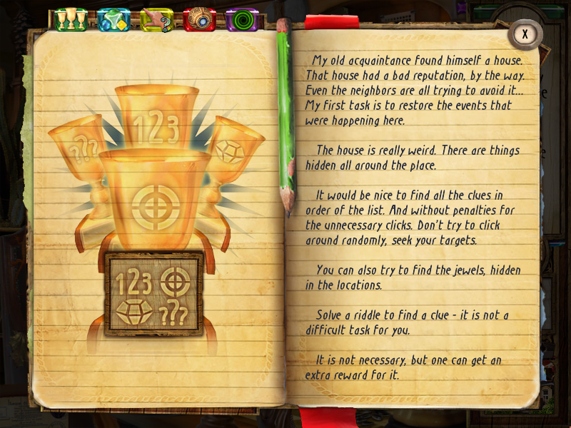 Screenshot of Time Riddles: The Mansion (Windows, 2010) - MobyGames