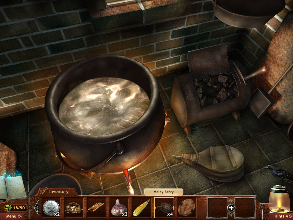 Midnight Mysteries: Salem Witch Trials (Windows) screenshot: Cauldron