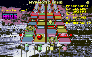 Hypnotic Land (Amiga) screenshot: Title screen