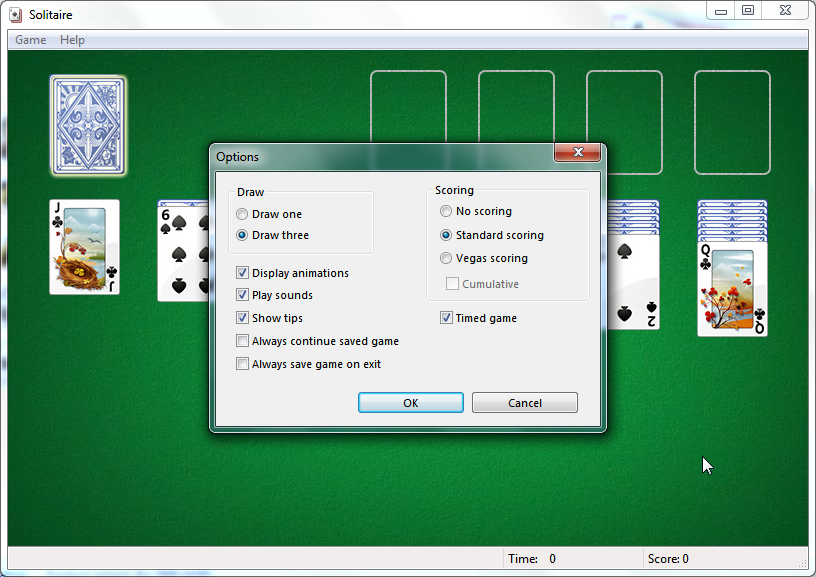 Screenshot of Microsoft Windows 7 (included games) (Windows, 2009