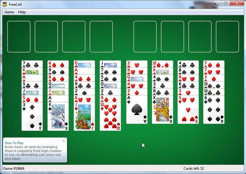 Screenshot of Microsoft Windows 7 (included games) (Windows, 2009