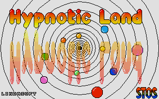 Hypnotic Land (Atari ST) screenshot: Title screen