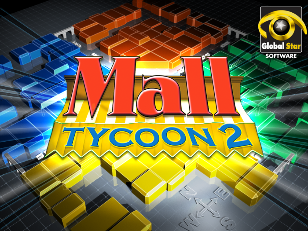 Mall Tycoon 2 (Windows) screenshot: Title screen