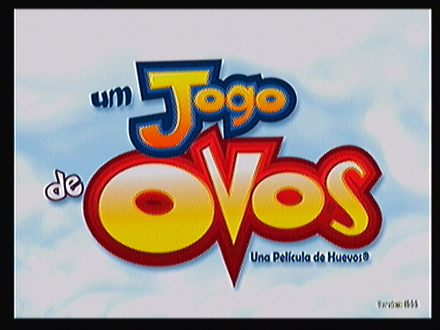 Un Juego de Huevos (Zeebo) screenshot: Title screen.