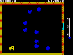 Screenshot Of Charlie And The Chocolate Factory (ZX Spectrum, 1985 ...