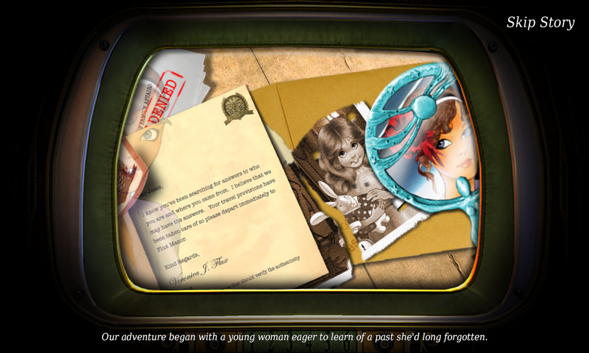 Flux Family Secrets: The Rabbit Hole (Collector's Edition) (Windows) screenshot: Introduction