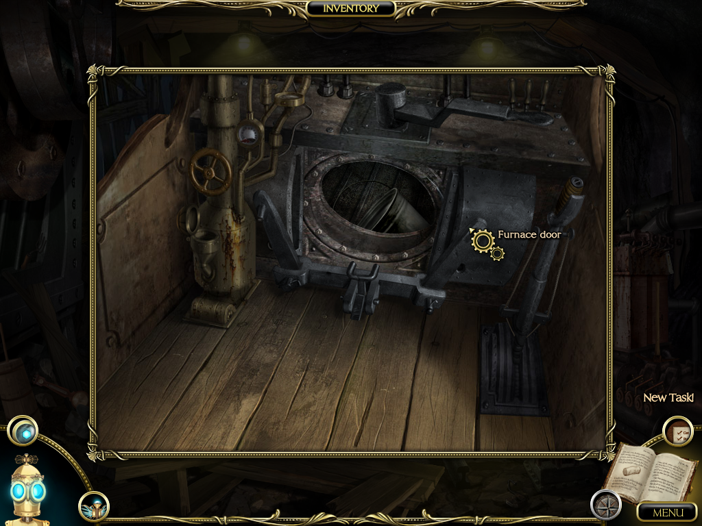 The Clockwork Man: The Hidden World (Ultimate Edition) (Windows) screenshot: Engine furnace