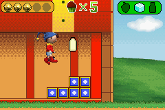 Noddy: A Day in Toyland (Game Boy Advance) screenshot: Let's find the milk, sugar, and strawberries...