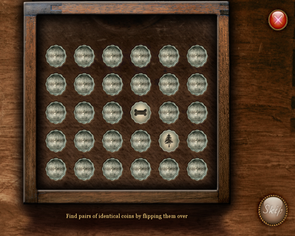 Dominic Crane 2: Dark Mystery Revealed (Windows) screenshot: Memory game