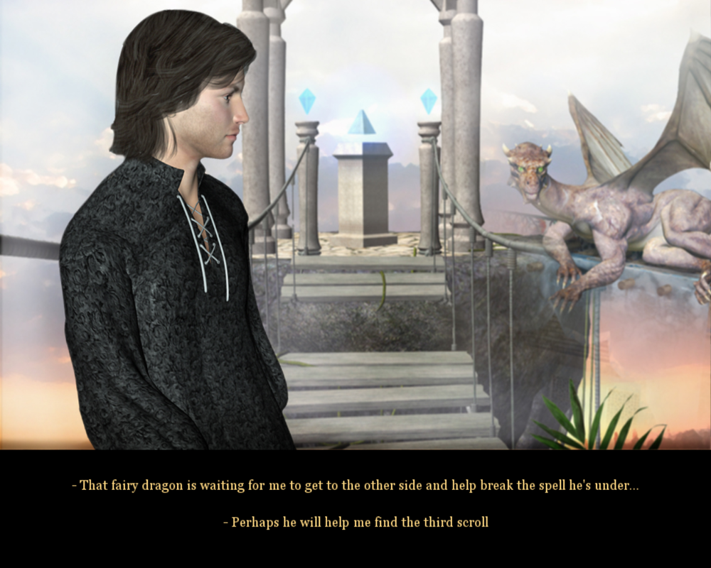 Dominic Crane 2: Dark Mystery Revealed (Windows) screenshot: Fairy dragon