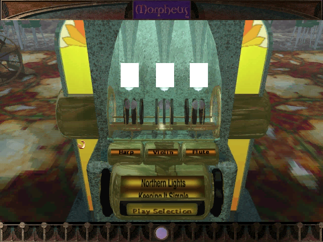 Morpheus (Macintosh) screenshot: An old jukebox