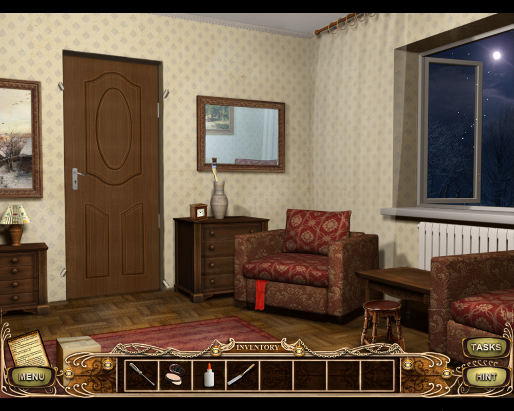 Haunted Hotel: Lonely Dream (Windows) screenshot: Door with light sensors