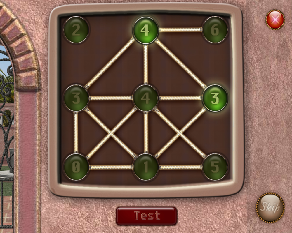 Dominic Crane 2: Dark Mystery Revealed (Windows) screenshot: Circuits puzzle