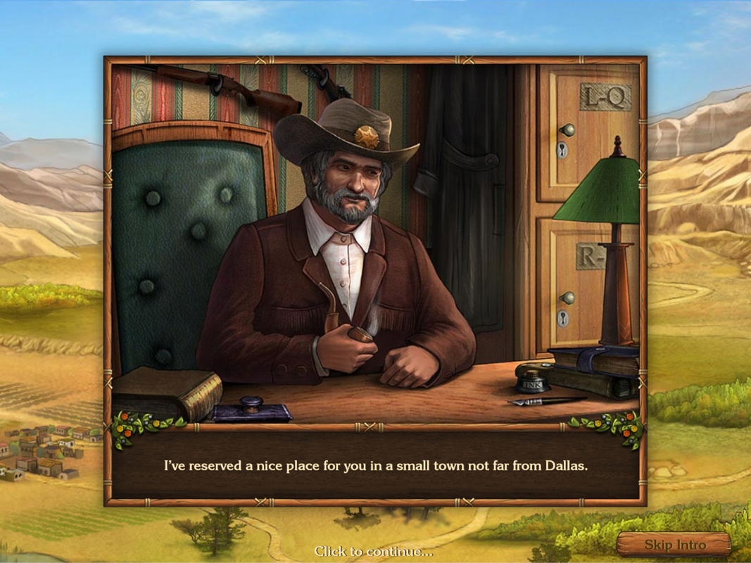 Golden Trails: The New Western Rush (Windows) screenshot: Introduction