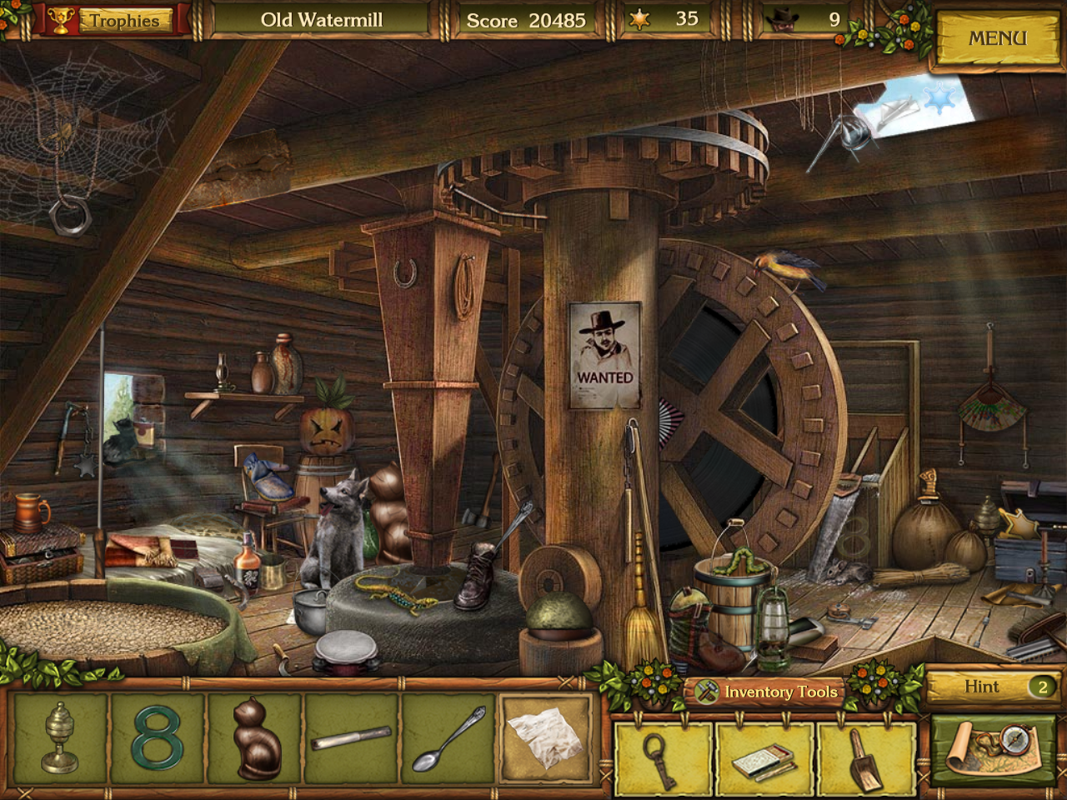 Golden Trails: The New Western Rush (Windows) screenshot: Old watermill