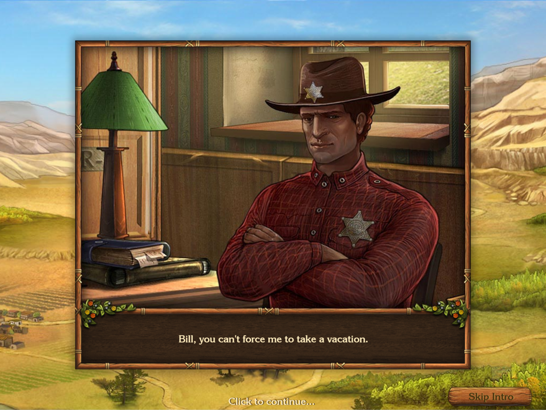 Golden Trails: The New Western Rush (Windows) screenshot: Sheriff Jack