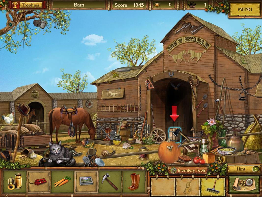 Golden Trails: The New Western Rush (Windows) screenshot: Joe's stable
