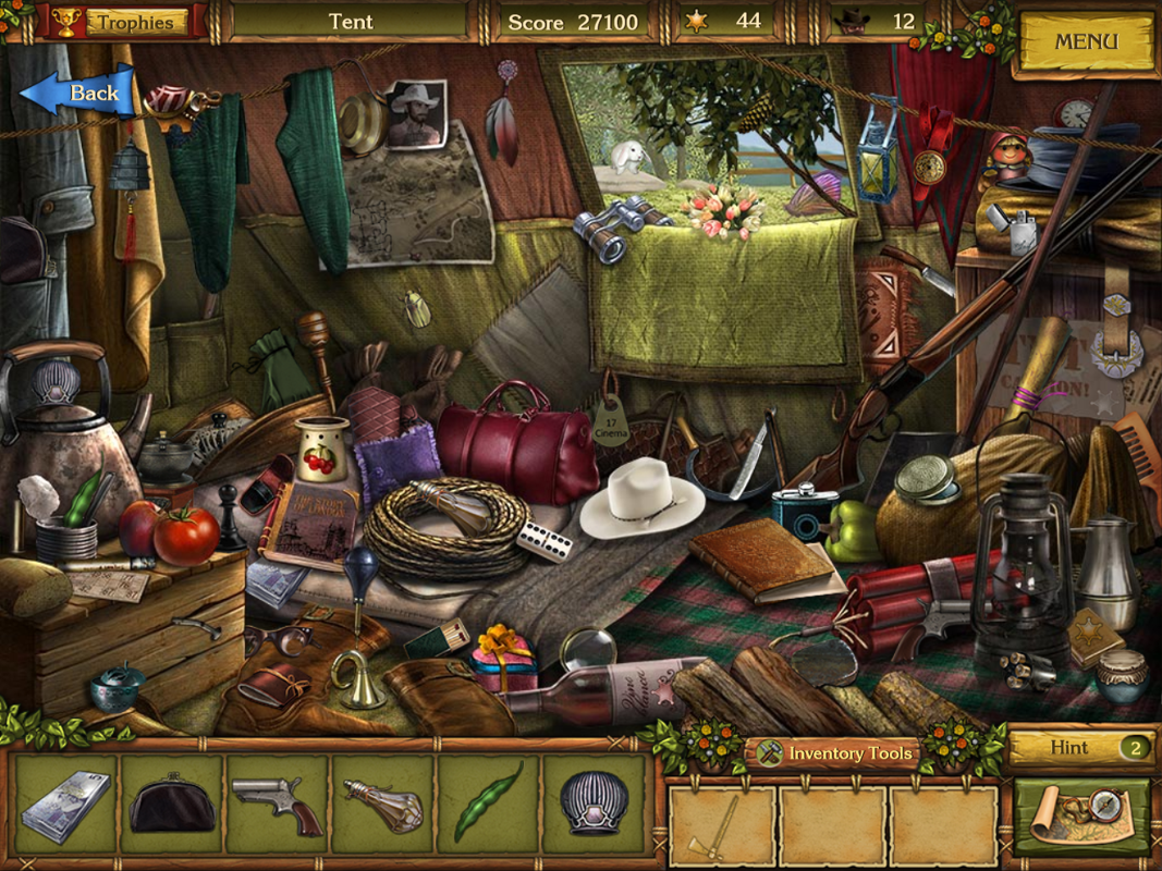 Golden Trails: The New Western Rush (Windows) screenshot: Tent