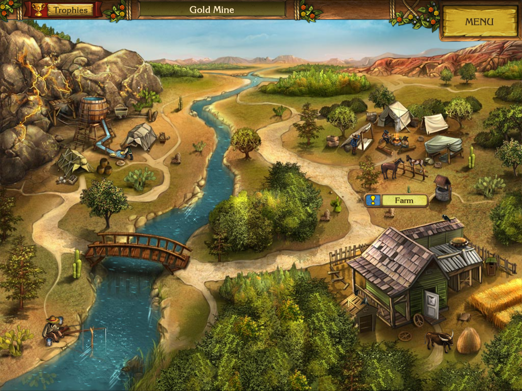 Golden Trails: The New Western Rush (Windows) screenshot: Gold mine