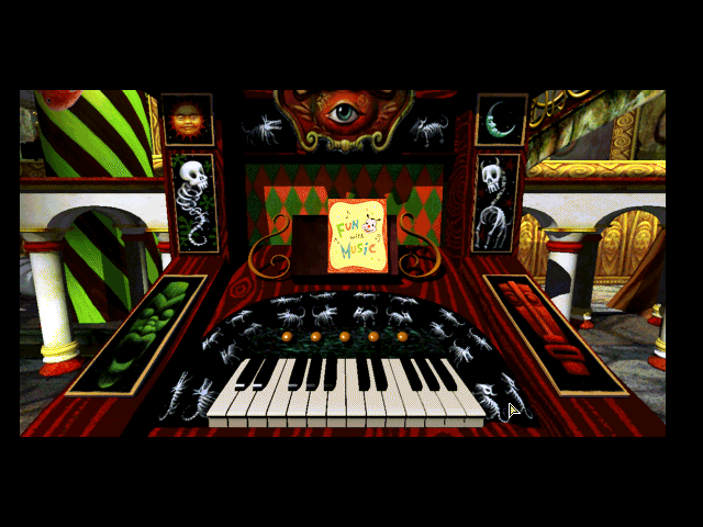 9: The Last Resort (Macintosh) screenshot: The organ