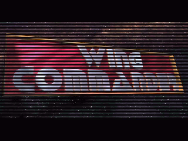 Wing Commander: The Kilrathi Saga (Windows) screenshot: Intro - Wing Commander...
