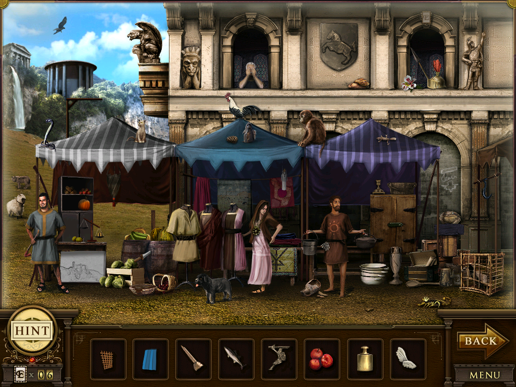 Enlightenus II: The Timeless Tower (Windows) screenshot: Ancient Rome