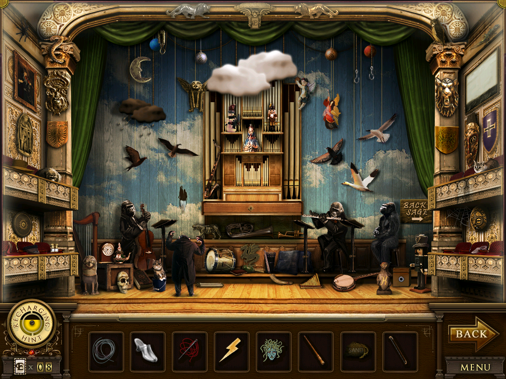Enlightenus II: The Timeless Tower (Windows) screenshot: Opera house