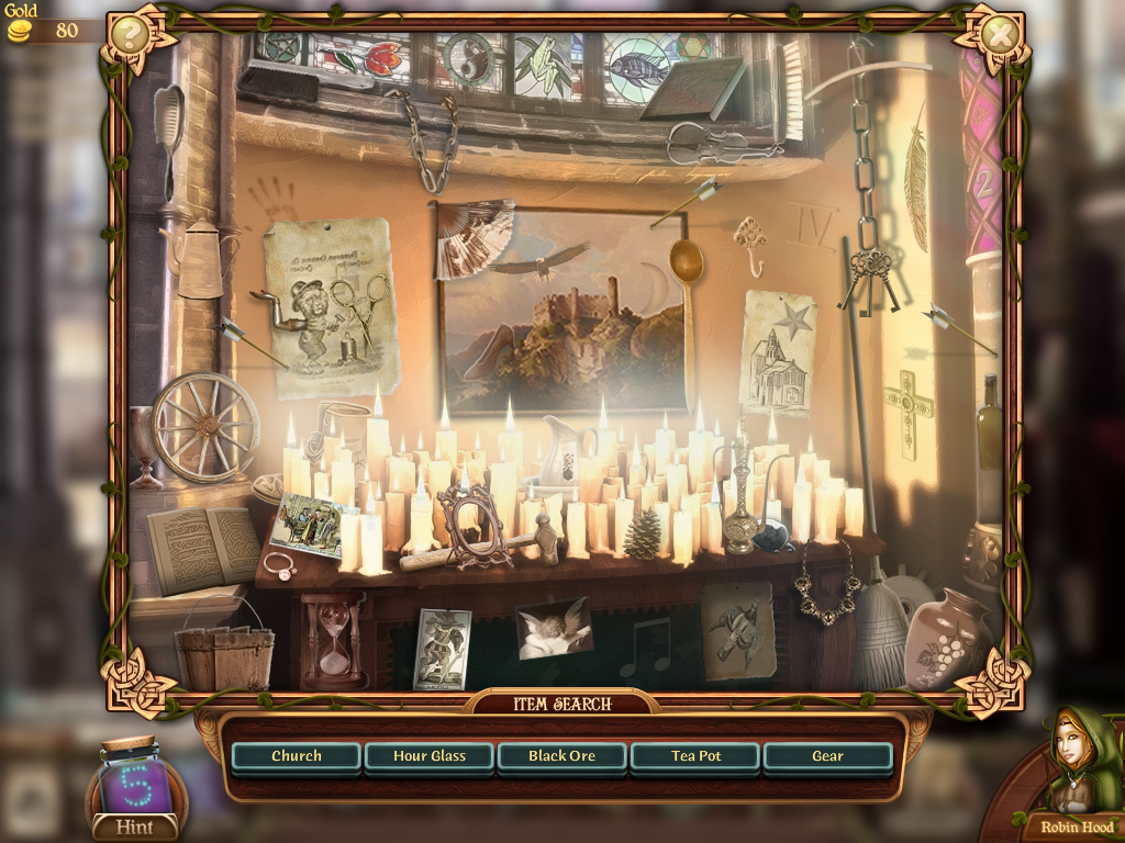 Robin's Quest: A Legend Born (Windows) screenshot: Reliquary
