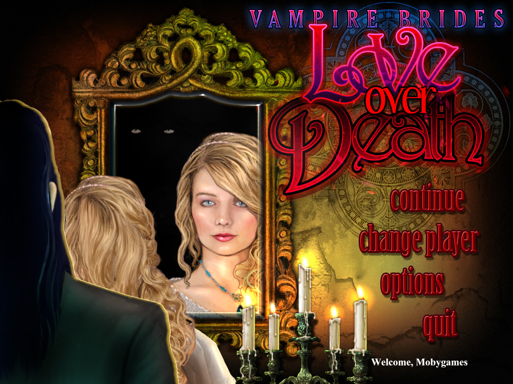 Vampire Brides: Love Over Death (Windows) screenshot: Main menu