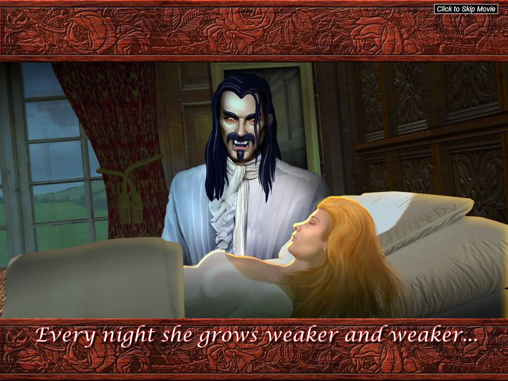 Vampire Brides: Love Over Death (Windows) screenshot: Vladimir and Elisabeta