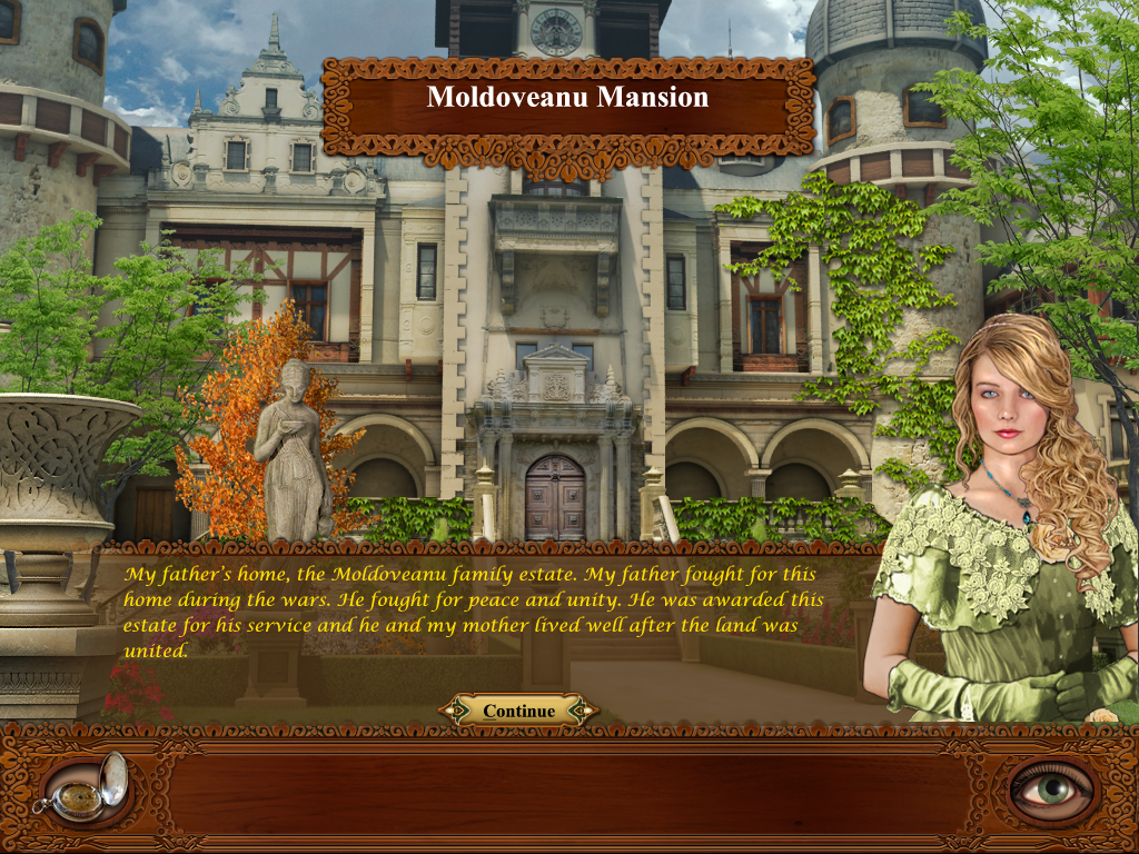 Vampire Brides: Love Over Death (Windows) screenshot: Game start