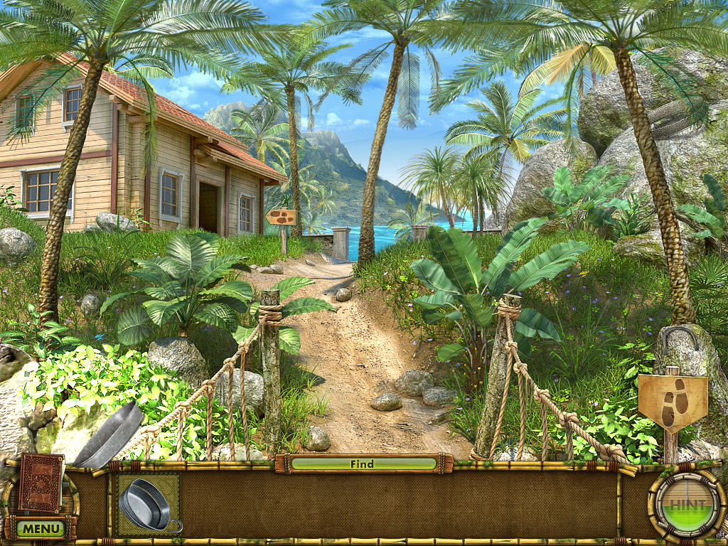 The Treasures of Mystery Island: The Gates of Fate (Windows) screenshot: Cabin