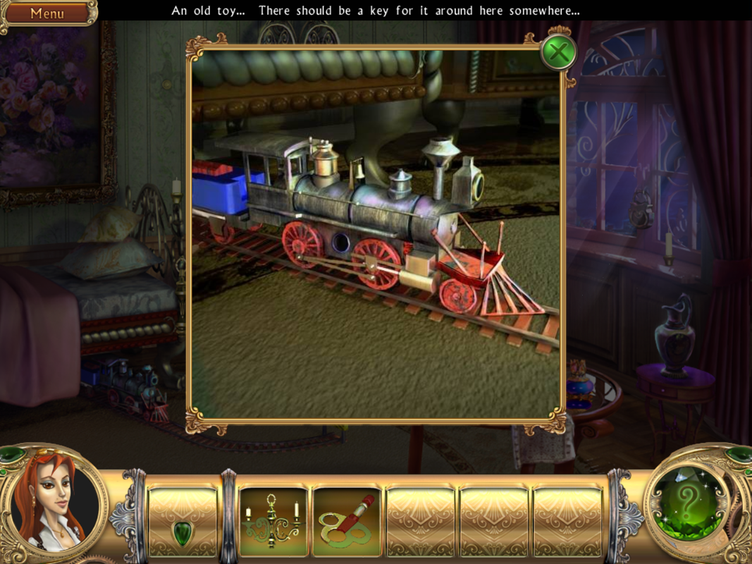 Snark Busters: Welcome to the Club (Windows) screenshot: Toy train