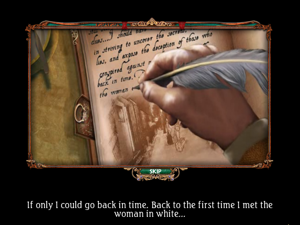 Victorian Mysteries: Woman in White (Windows) screenshot: Introduction