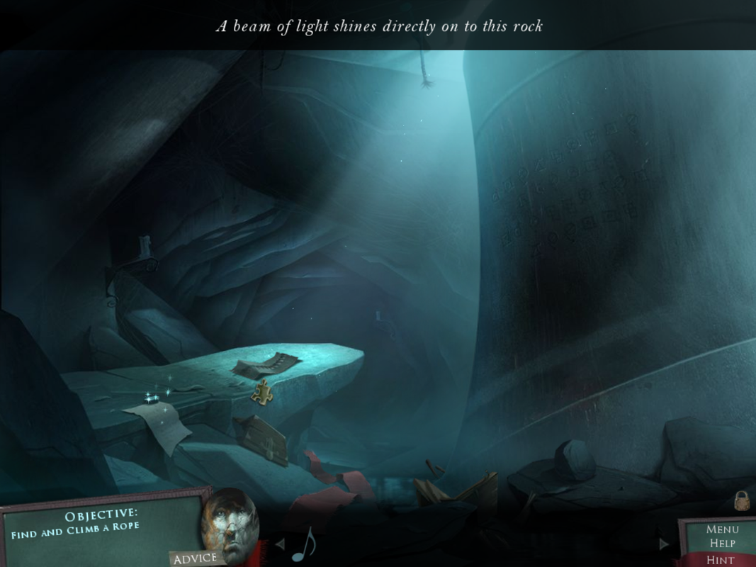 Drawn: Dark Flight (Windows) screenshot: Game start