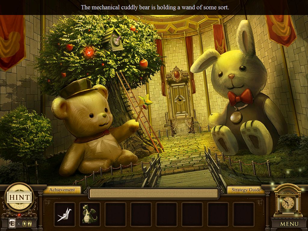 Enlightenus II: The Timeless Tower (Collector's Edition) (Windows) screenshot: Giant toys