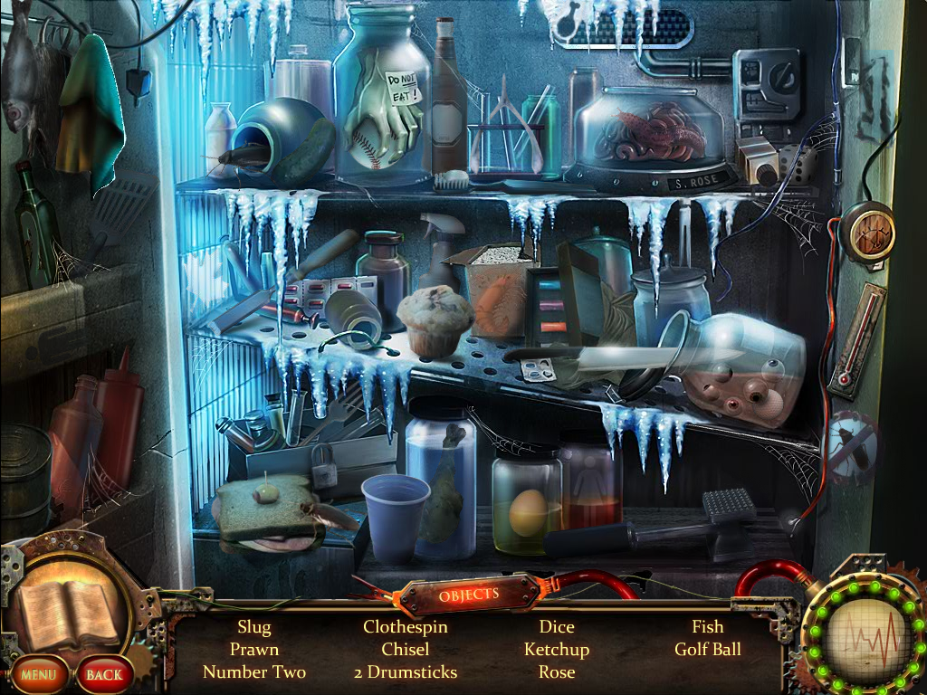Nightfall Mysteries: Asylum Conspiracy (Windows) screenshot: Fridge